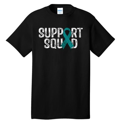 Support Squad Ovarian Cancer Awareness Tall T-Shirt