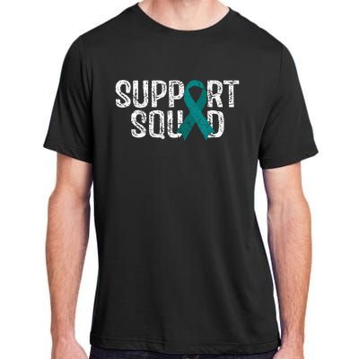 Support Squad Ovarian Cancer Awareness Adult ChromaSoft Performance T-Shirt