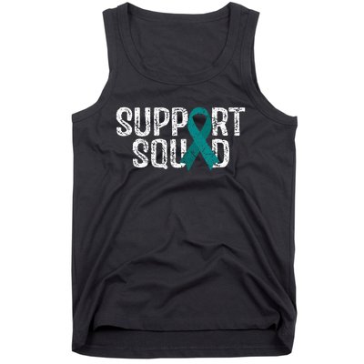 Support Squad Ovarian Cancer Awareness Tank Top