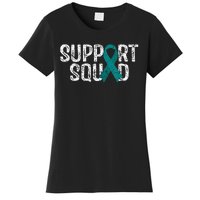 Support Squad Ovarian Cancer Awareness Women's T-Shirt