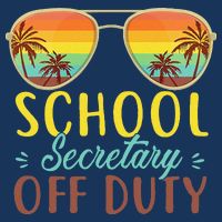 School Secretary Off Duty Summer Vacation Last Day Of School Cool Comfort Performance Bucket Hat