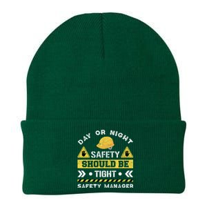 Security Safety Officer Security Officer Safety Ager Great Gift Knit Cap Winter Beanie