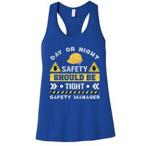 Security Safety Officer Security Officer Safety Ager Great Gift Women's Racerback Tank