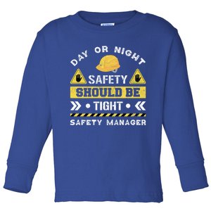 Security Safety Officer Security Officer Safety Ager Great Gift Toddler Long Sleeve Shirt