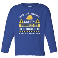 Security Safety Officer Security Officer Safety Ager Great Gift Toddler Long Sleeve Shirt