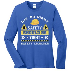 Security Safety Officer Security Officer Safety Ager Great Gift Ladies Long Sleeve Shirt