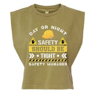 Security Safety Officer Security Officer Safety Ager Great Gift Garment-Dyed Women's Muscle Tee