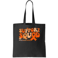 Support Squad Orange Ribbon Multiple Sclerosis Awareness Ms Bag
