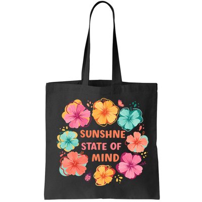 Sunshine State Of Mind Flower Floral Hibicus Tropical Bag