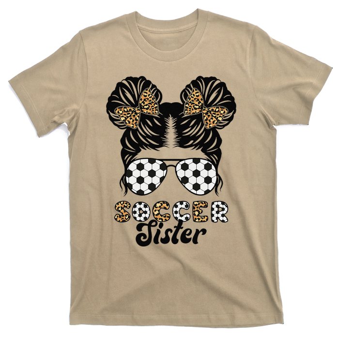 Soccer Sister Of A Soccer Player Proud Soccer Sis T-Shirt