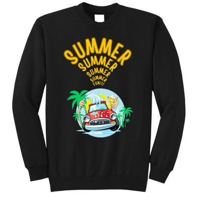 Sweet summer on off timer free time Tall Sweatshirt