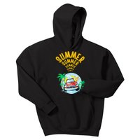 Sweet summer on off timer free time Kids Hoodie