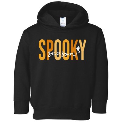 Spooky Season October Festive Halloween Toddler Hoodie