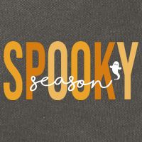 Spooky Season October Festive Halloween Cotton Canvas Backpack