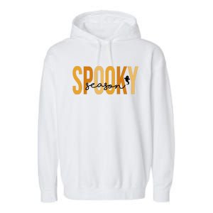 Spooky Season October Festive Halloween Garment-Dyed Fleece Hoodie