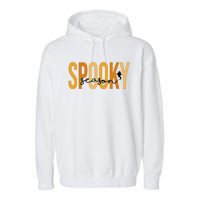 Spooky Season October Festive Halloween Garment-Dyed Fleece Hoodie