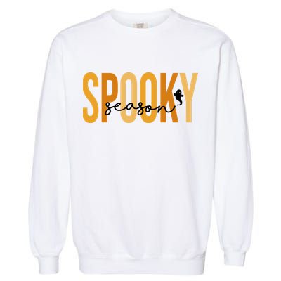 Spooky Season October Festive Halloween Garment-Dyed Sweatshirt