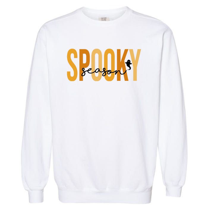 Spooky Season October Festive Halloween Garment-Dyed Sweatshirt