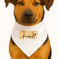 Spooky Season October Festive Halloween USA-Made Doggie Bandana