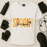 Spooky Season October Festive Halloween Cooling Performance Crew T-Shirt