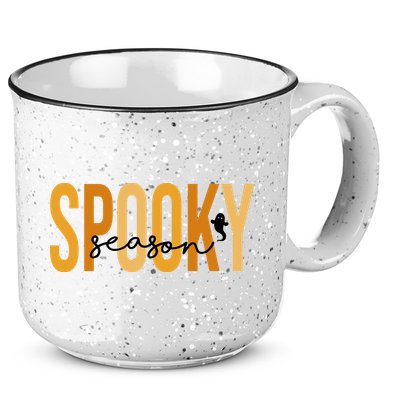 Spooky Season October Festive Halloween 15oz Campfire Ceramic Mug