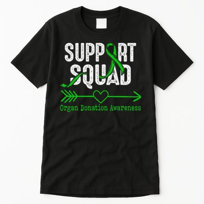 Support Squad Organ Donation Awareness Tall T-Shirt