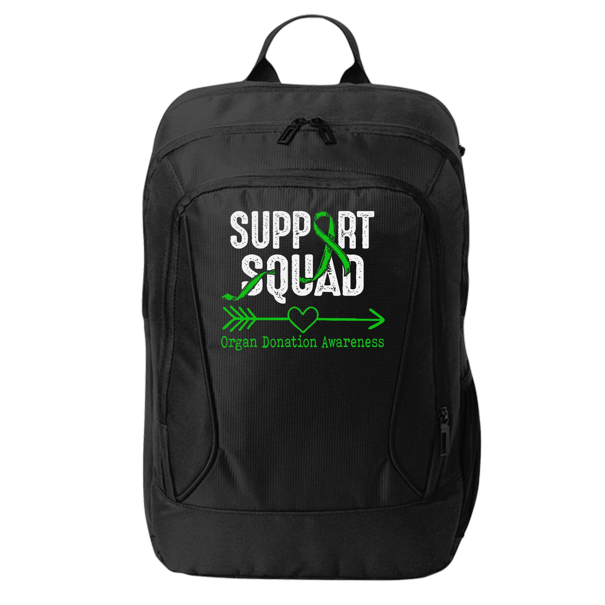 Support Squad Organ Donation Awareness City Backpack