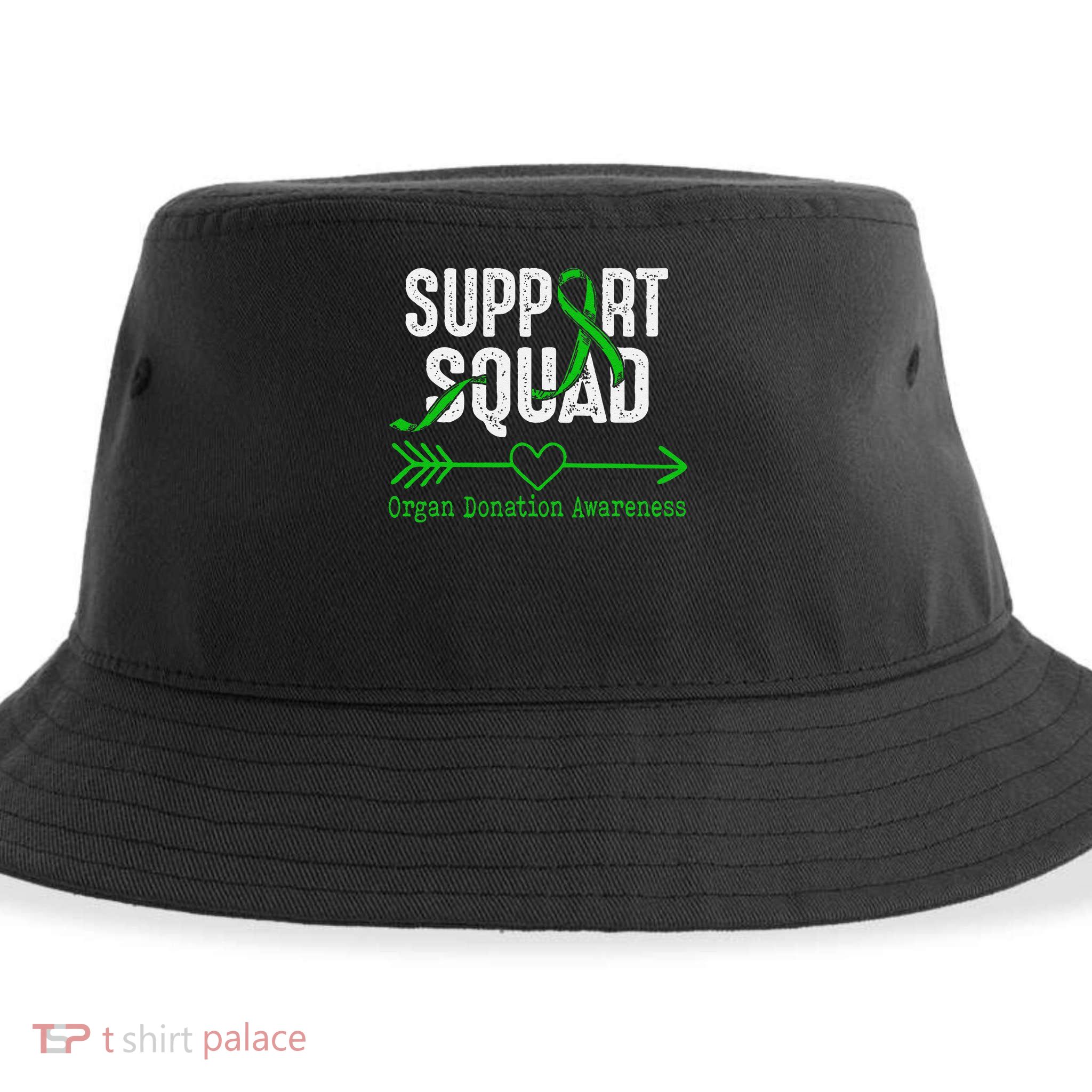 Support Squad Organ Donation Awareness Sustainable Bucket Hat