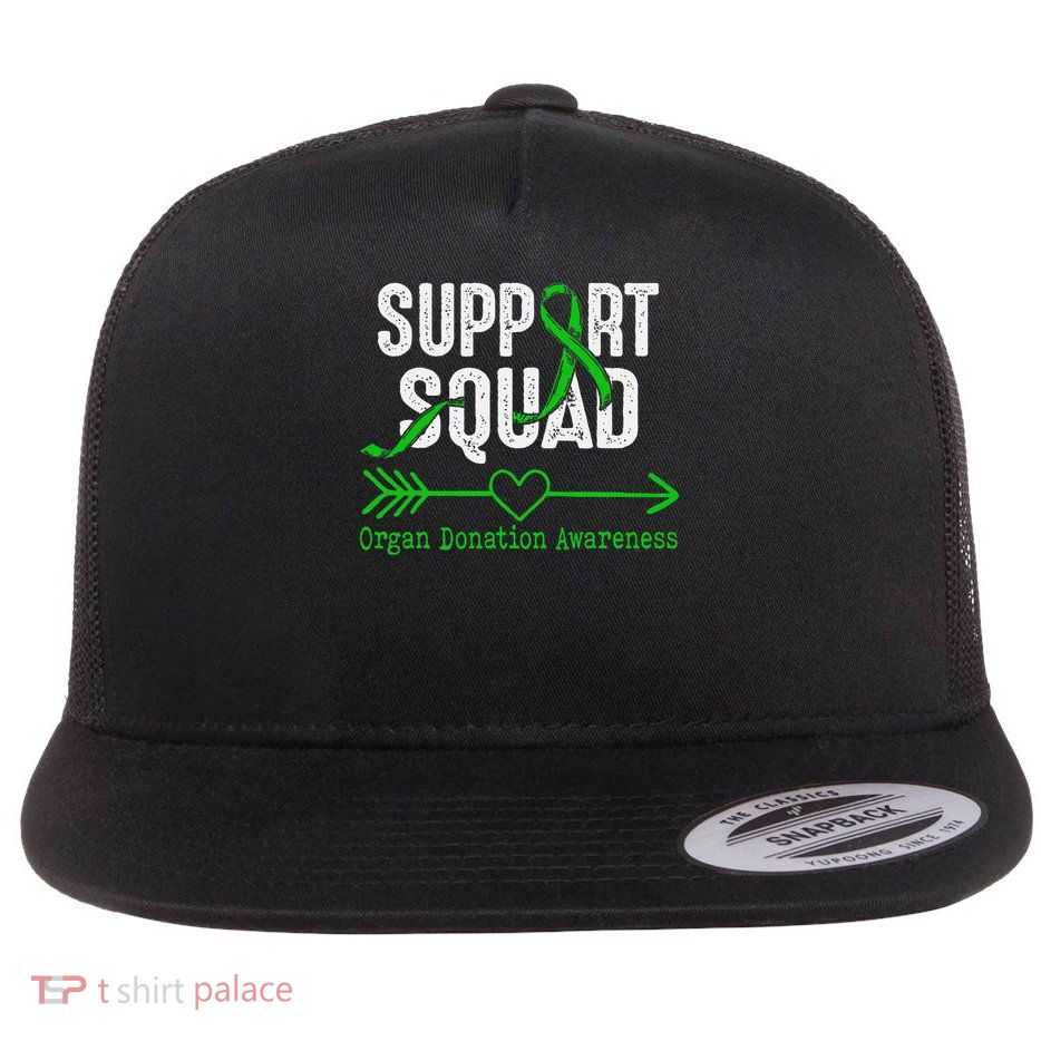 Support Squad Organ Donation Awareness Flatbill Hat