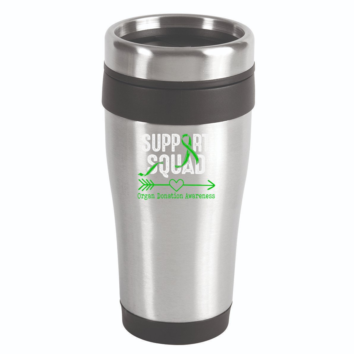 Support Squad Organ Donation Awareness 16oz Travel Tumbler