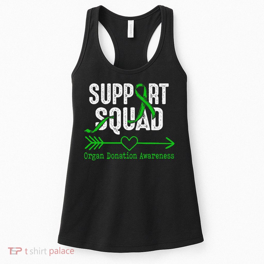 Support Squad Organ Donation Awareness Womens Tank Top