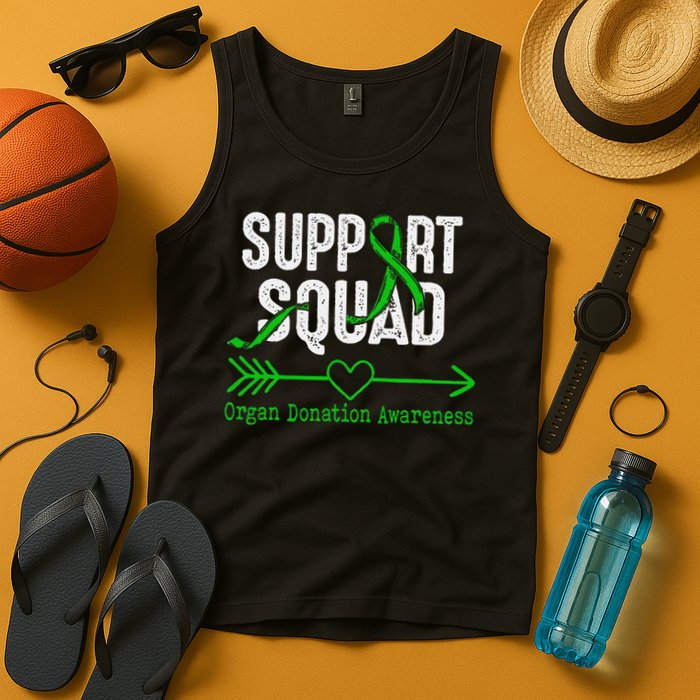 Support Squad Organ Donation Awareness Tank Top