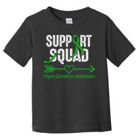 Support Squad Organ Donation Awareness Toddler T-Shirt