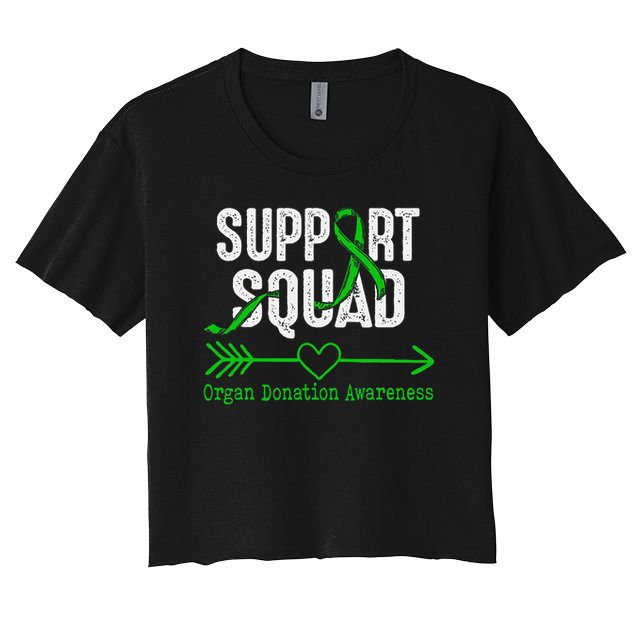 Support Squad Organ Donation Awareness Crop Top