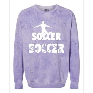 Soccer Colorblast Crewneck Sweatshirt