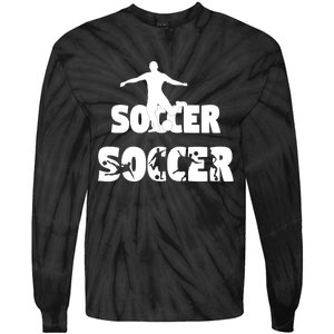 Soccer Tie-Dye Long Sleeve Shirt