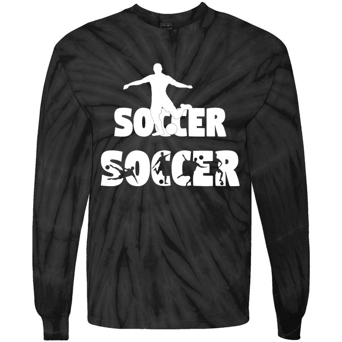 Soccer Tie-Dye Long Sleeve Shirt