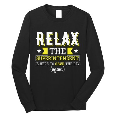 Superintendent – Superintendent Office Supervisor Supervisor Long Sleeve Shirt