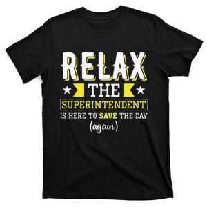 Superintendent – Superintendent Office Supervisor Supervisor T-Shirt