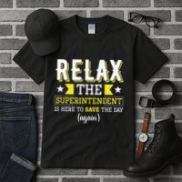 Superintendent – Superintendent Office Supervisor Supervisor Tall T-Shirt
