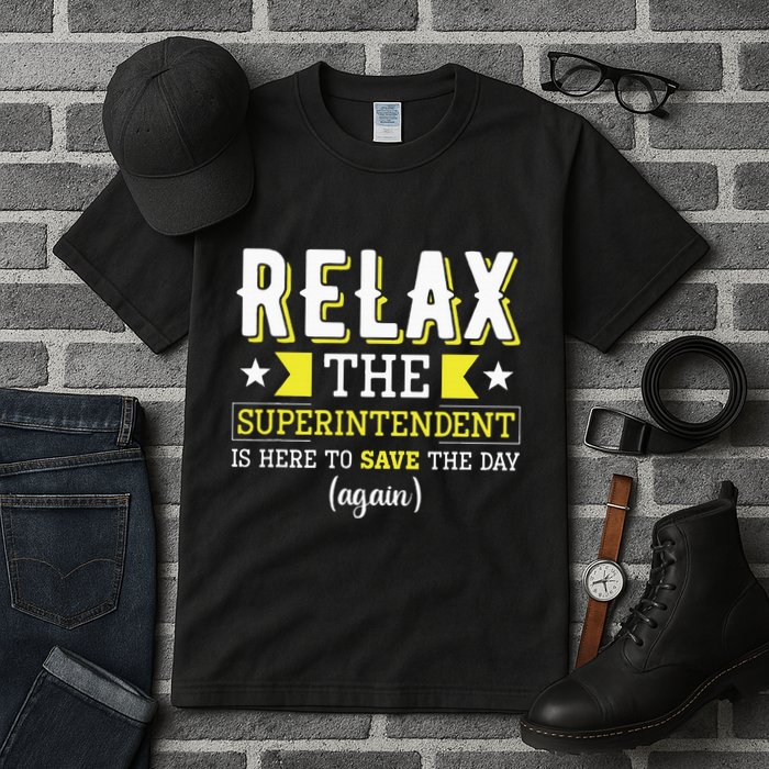 Superintendent – Superintendent Office Supervisor Supervisor Tall T-Shirt