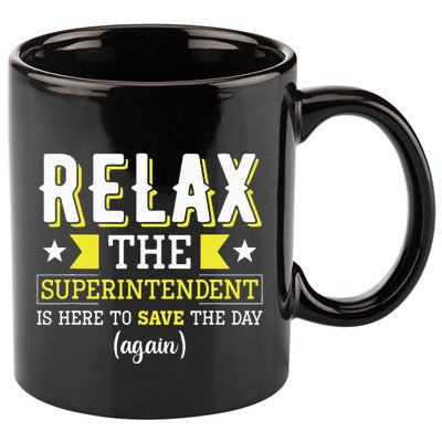 Superintendent – Superintendent Office Supervisor Supervisor 11oz C Handle Ceramic Mug
