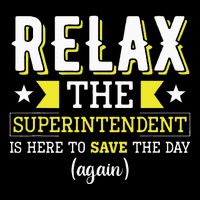 Superintendent – Superintendent Office Supervisor Supervisor Mousepad