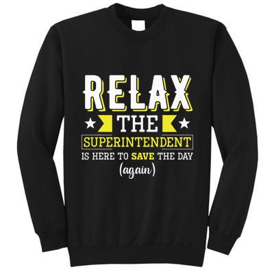 Superintendent – Superintendent Office Supervisor Supervisor Tall Sweatshirt