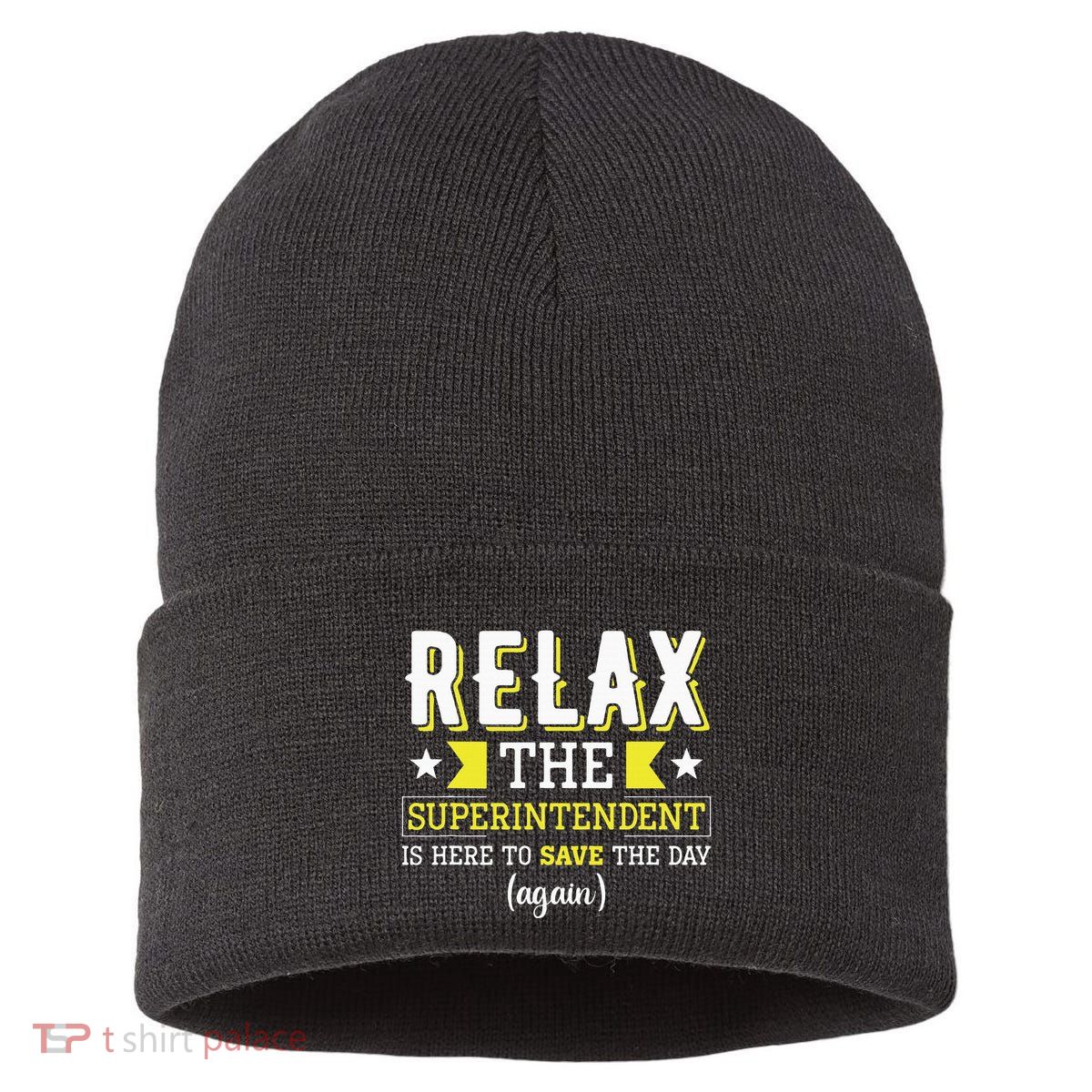 Superintendent – Superintendent Office Supervisor Supervisor Sustainable Knit Beanie