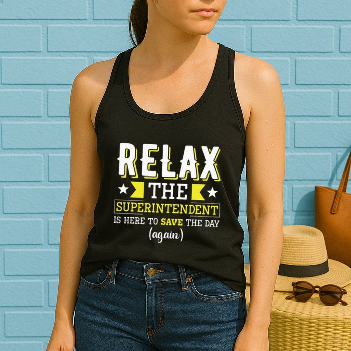 Superintendent – Superintendent Office Supervisor Supervisor Womens Tank Top