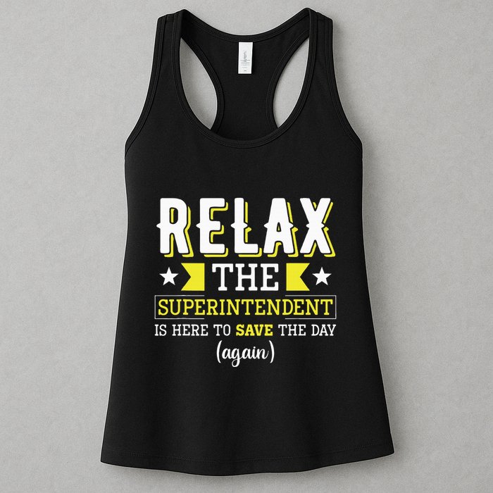 Superintendent – Superintendent Office Supervisor Supervisor Womens Tank Top