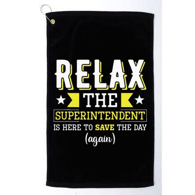 Superintendent – Superintendent Office Supervisor Supervisor Golf Towel