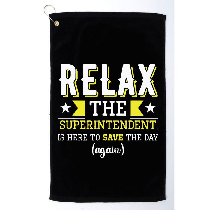 Superintendent – Superintendent Office Supervisor Supervisor Golf Towel