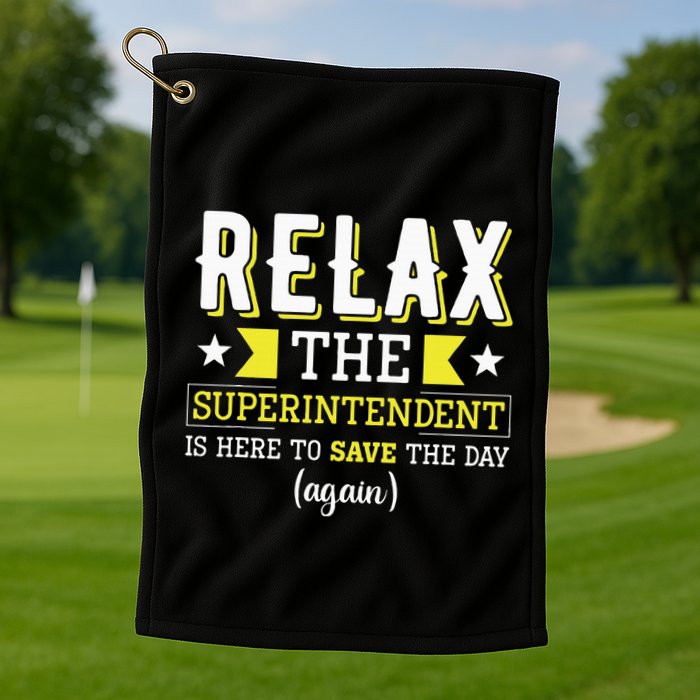 Superintendent – Superintendent Office Supervisor Supervisor Golf Towel